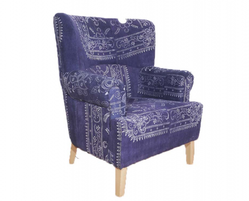Upholstered Antique Chair for Hire Edinburgh, Scotland