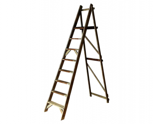 Rustic Step Ladder to Hire Scotland