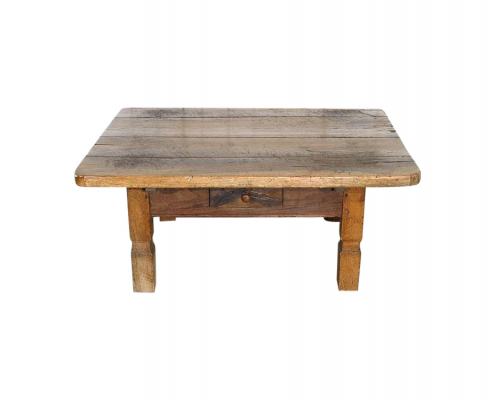 Distressed Wooden Coffee Table for Hire
