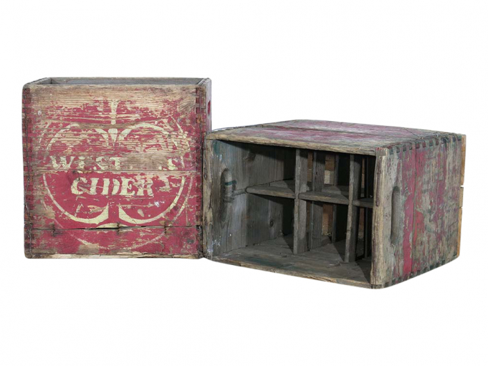 Vintage Cider Crates for Hire