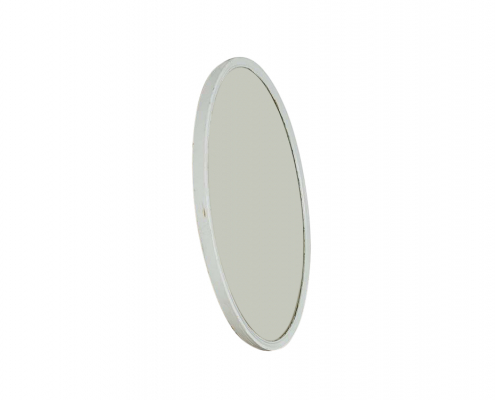 Vintage Oval Painted Mirror for Hire