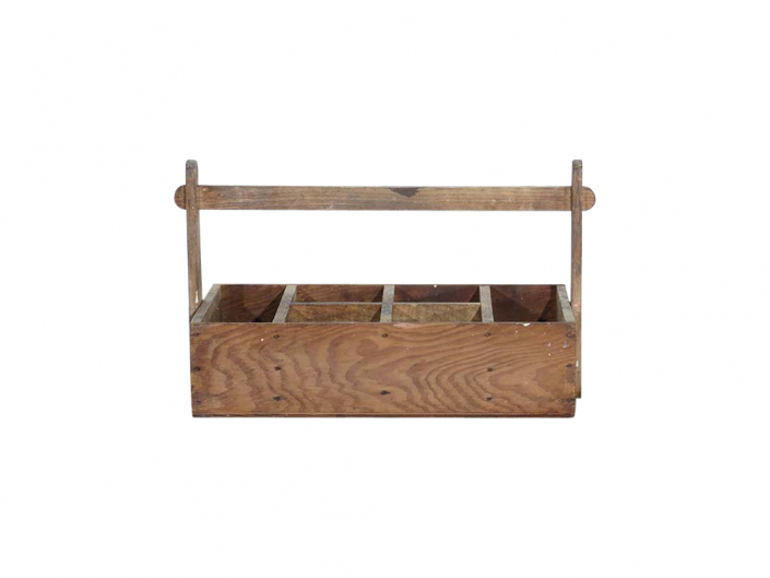 Small Wooden Tool Box for Hire