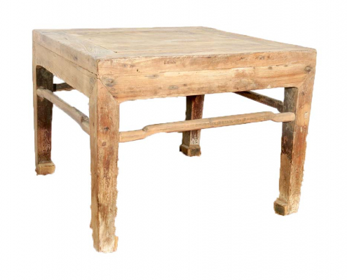 Antique Elm Side Table Hire
