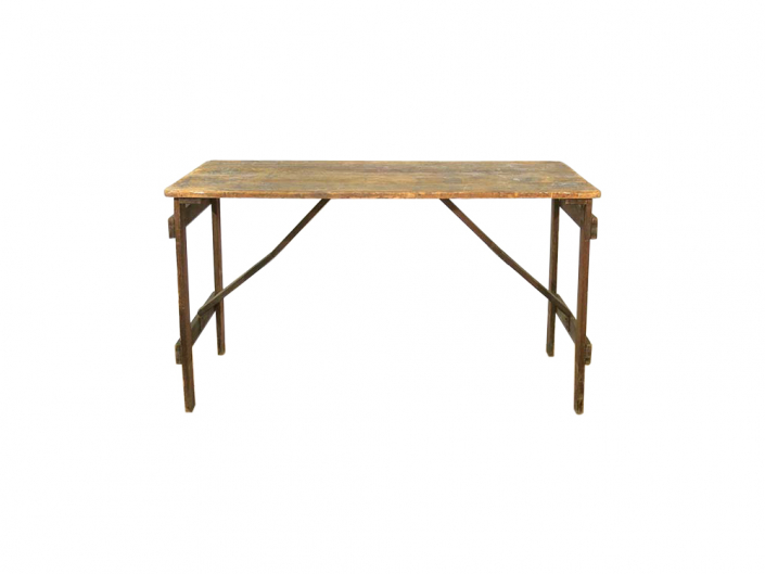 Vintage Wooden Table for Hire