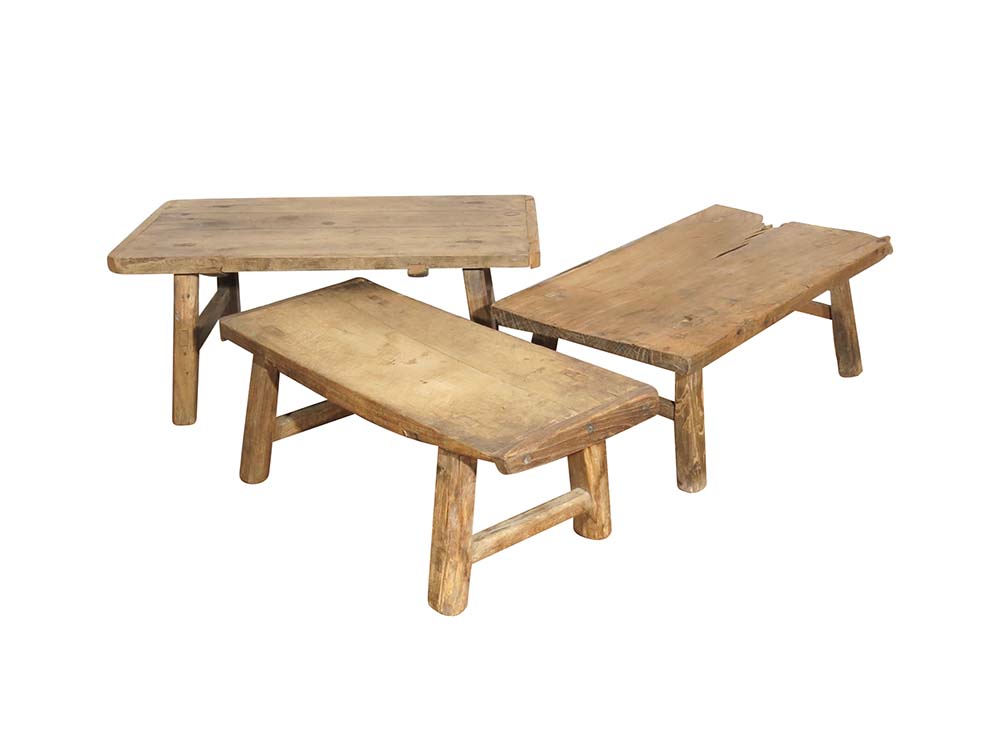 Antique Elm Coffee Table For Hire, Rustic Coffee Table Uk