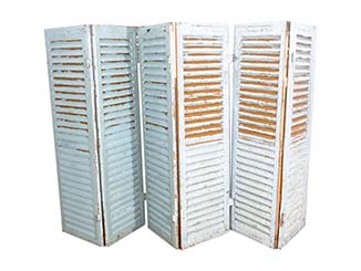 Distressed French Shutters for Hire