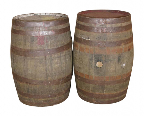 Vintage Oak Barrels for Hire