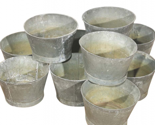 Galvanised Buckets for Hire