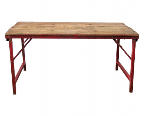Solid Wood Trestle Table for Hire Scotland