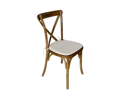 French Cross Back Chair for Hire Devon, South West