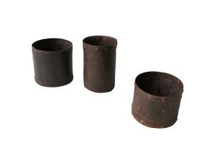 Aged Metal Pots for Hire